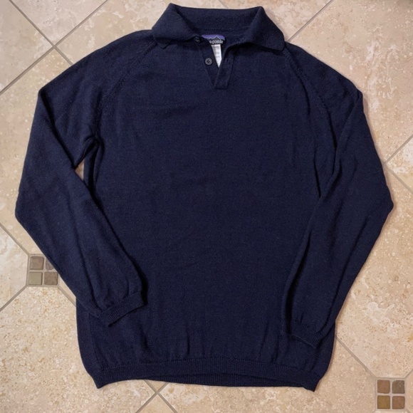 Patagonia Other - Patagonia 100% Wool - Navy Sweater Excellent Condition
